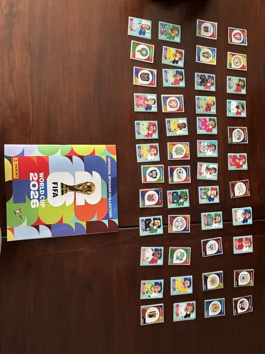 Vendo e troco cromos Mundial 2026