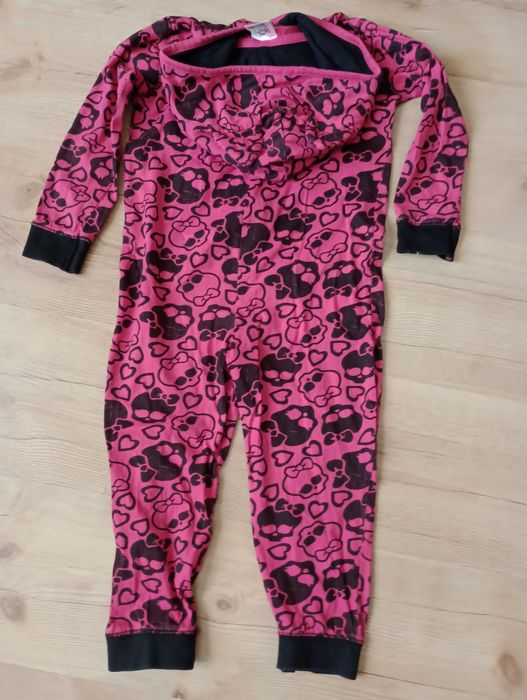 piżama onesie kombinezon Monster High 116 5-6 lat