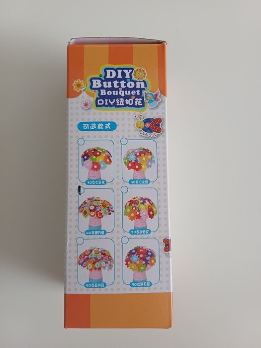 Zestawy DIY Do Robienia Bukietów Kwiatów Z Guzików