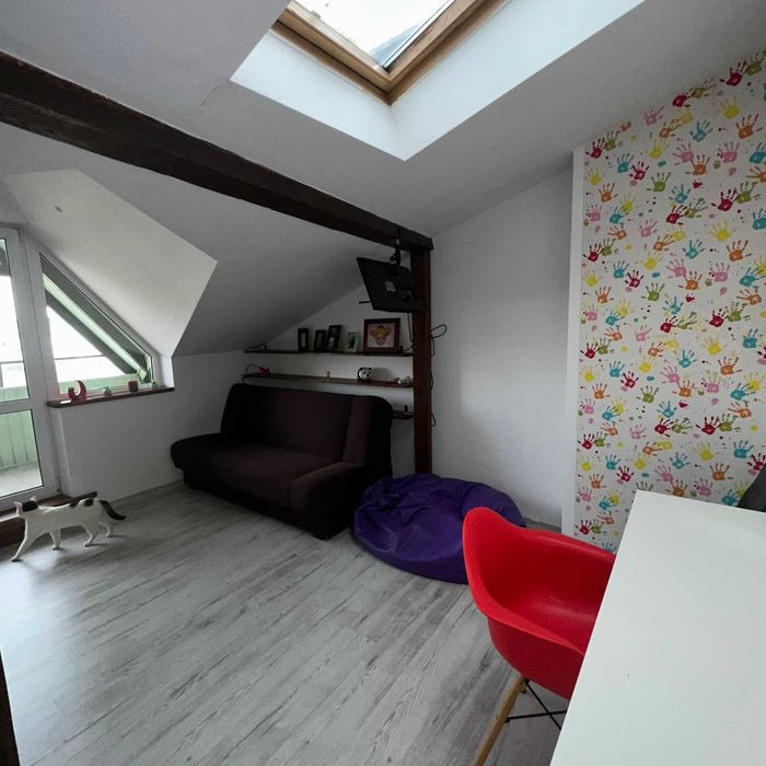 Mieszkanie na poddaszu w samym sercu miasta, 78m2, Kalisz, centrum