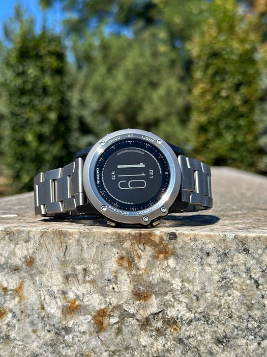 Смарт-годинник Fenix 3 HR Silver