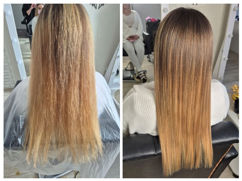 Кератин.  Ботокс. Холодне відновлення