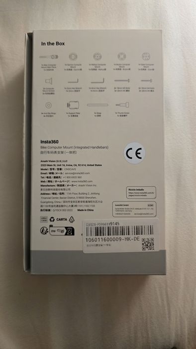 Insta360 Bicycle Computer Mount Support513674534590894081