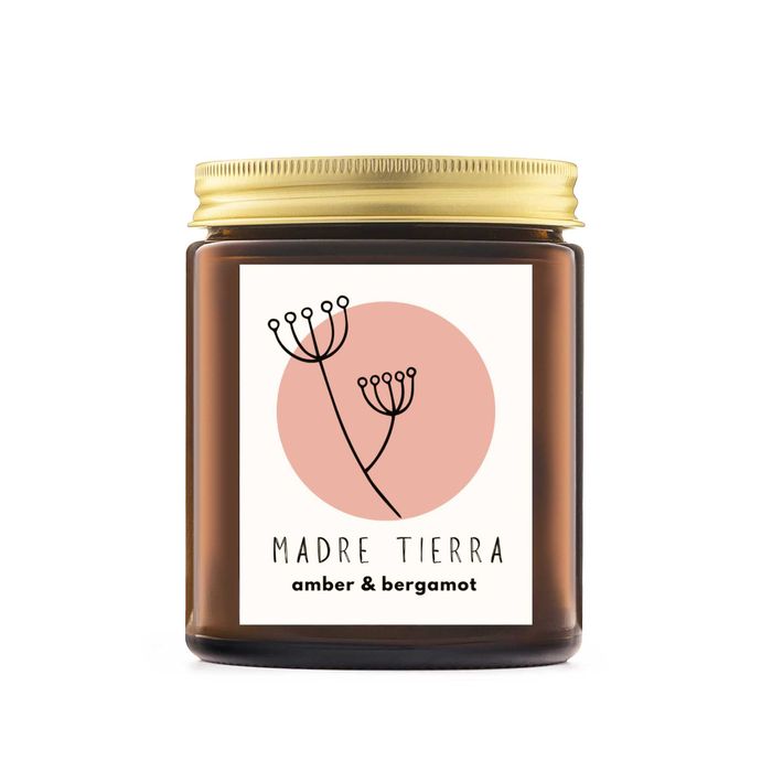 Świeca zapachowa Madre Tierra - amber & bergamot