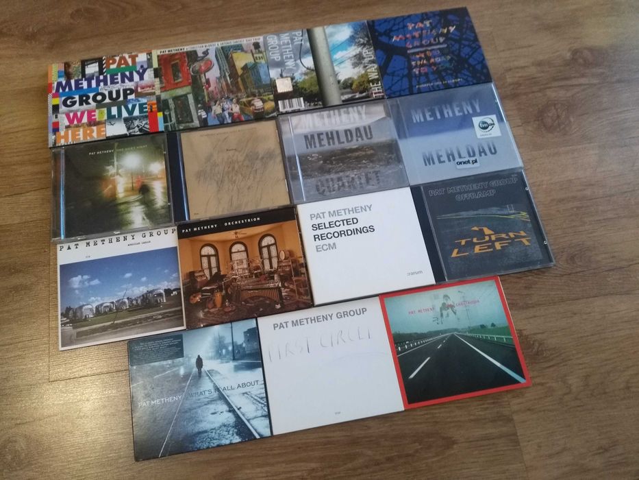 Płyty CD Pat Metheny zbiór 15 płyt unikatowy zestaw