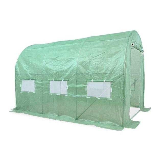 Польська теплиця парник з вікнами теплица садовая для рассады 6 10 18