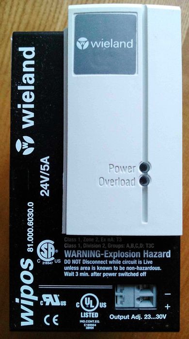 Блок питания Wieland Wipos24V/5A