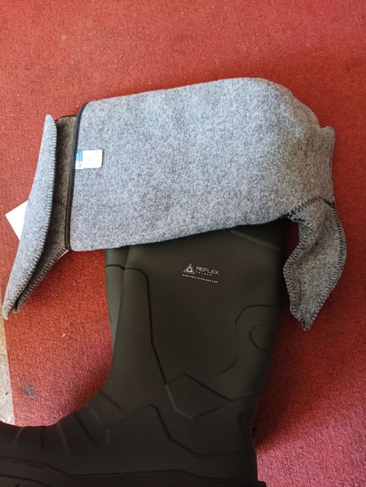 Gumowce z wkładką filcową 43