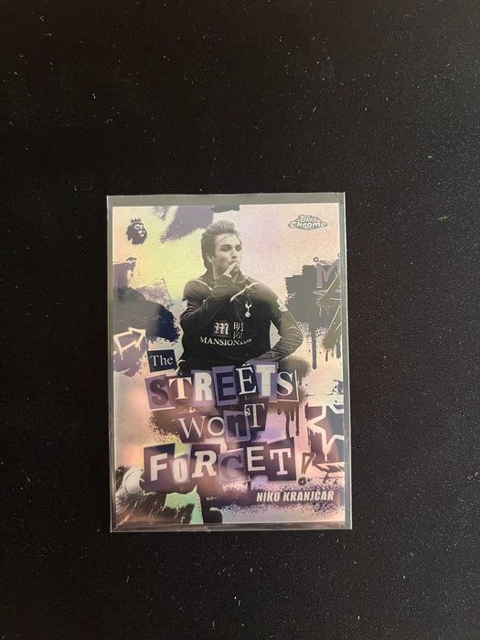 Topps Chrome Niko Kranjčar – The Streets Won’t Forget – Cartão Especial