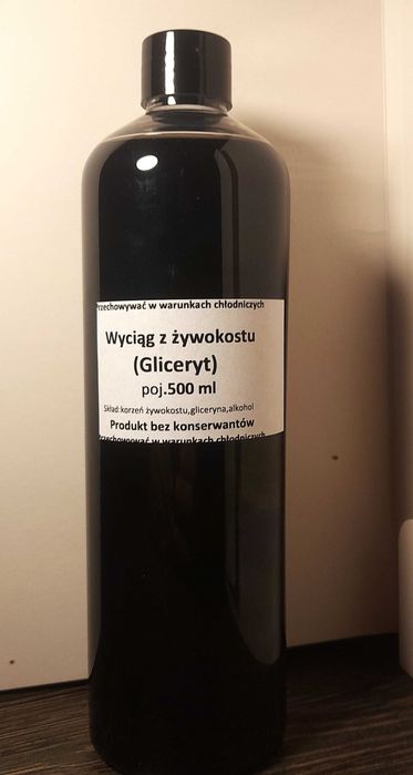 Wyciąg z korzenia żywokostu-gliceryt - 500 ml