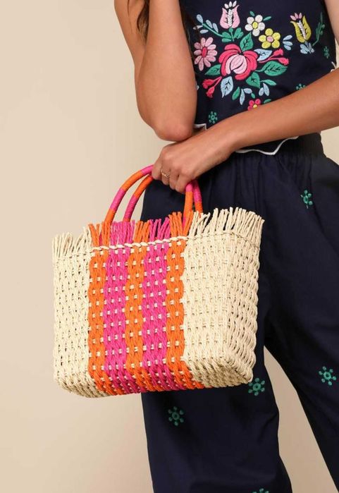 Torebka ze słomy Straw bag