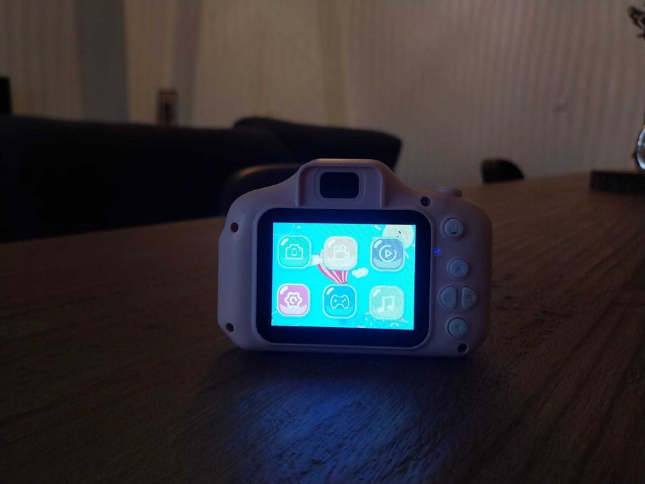Câmara digital infantil com jogos - ideal para crianças