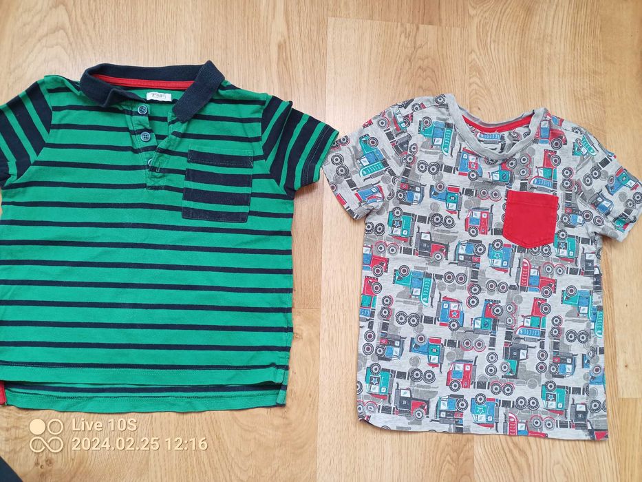 Bluzeczki chłopięce