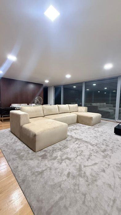 Sofá com 2 chaise long