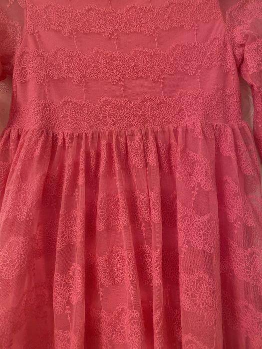 H&M  sukienka  haft tiul 6-8 lat Nowa