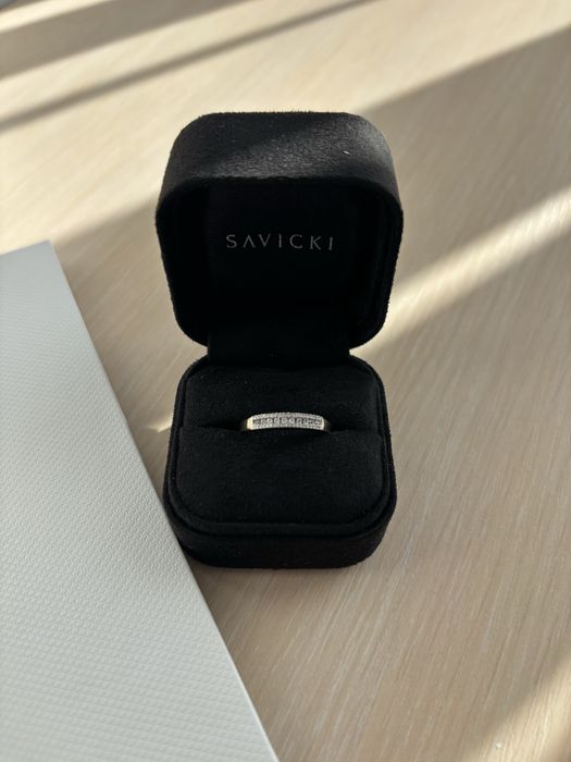 Каблучка обручка SAVICKI золото 585