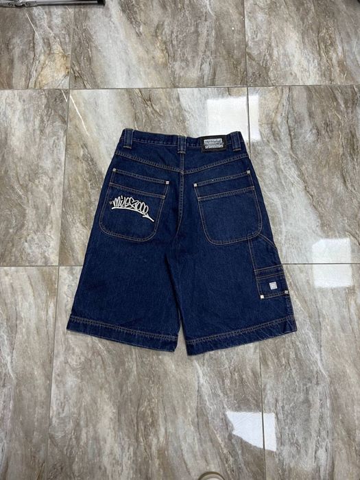 Вінтажні широкі реп шорти з вишивкою BAGGY rap shorts usa широкие реп шорты бегги