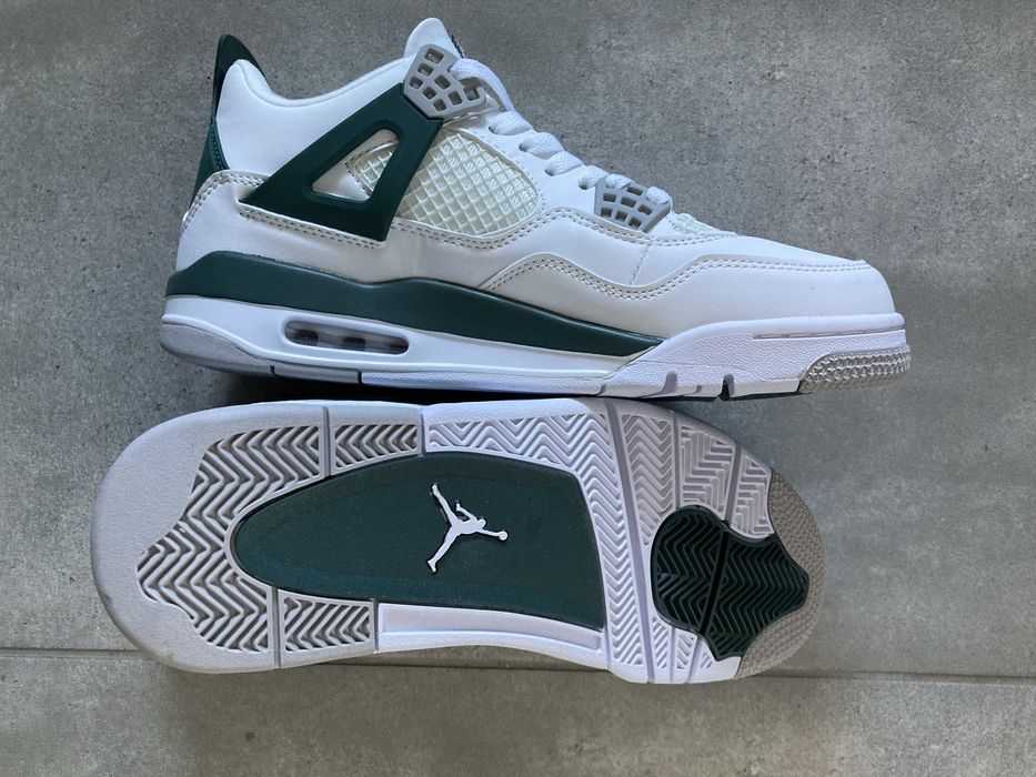 Jordan 4 AJ4 Green Białe Zielone rozmiar 43
