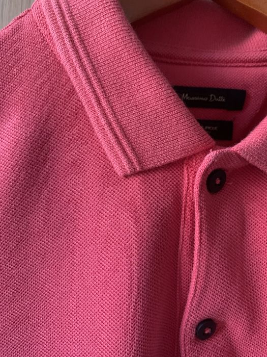 Polo manga curta Massimo Dutti