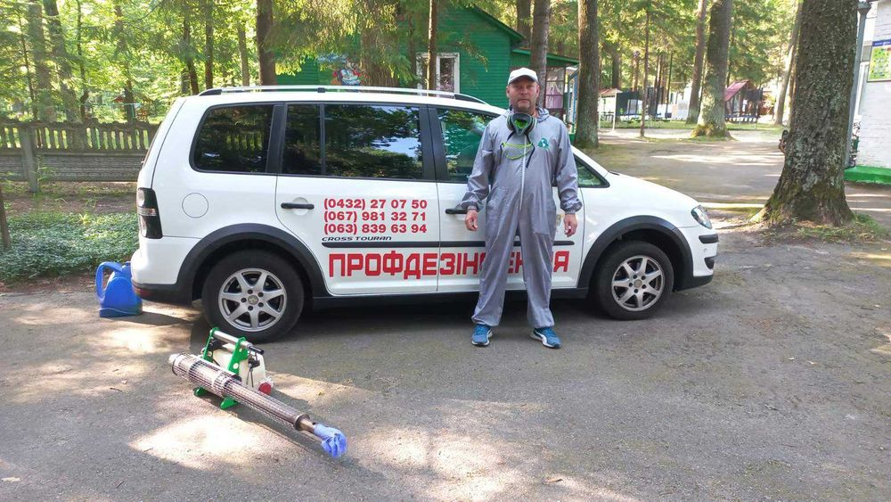 «Профдезинфекція» проводить  знищення шкідників: тарганів, клопів...