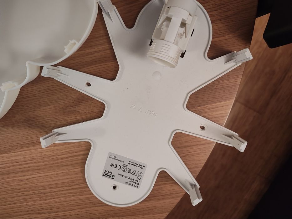 upplyst Lampa nocna Ikea dla dzieci x2