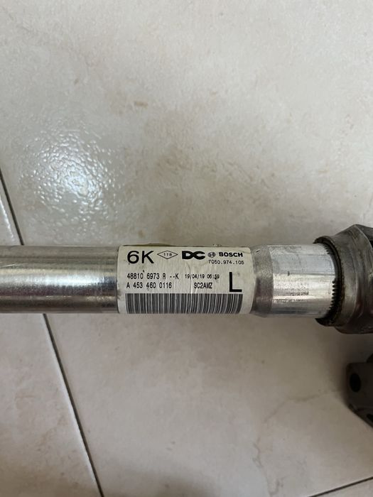 Coluna de Direção Centralina da Caixa de Direção e Canhao de Ignição