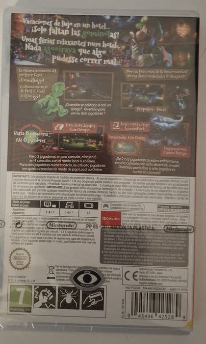 Jogo Nintendo Switch Luigi's Mansion 2 HD