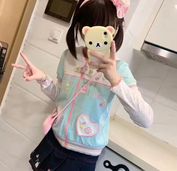 Кофта лолита милая jojifuku sweet lolita jirai kei cutecore jsf