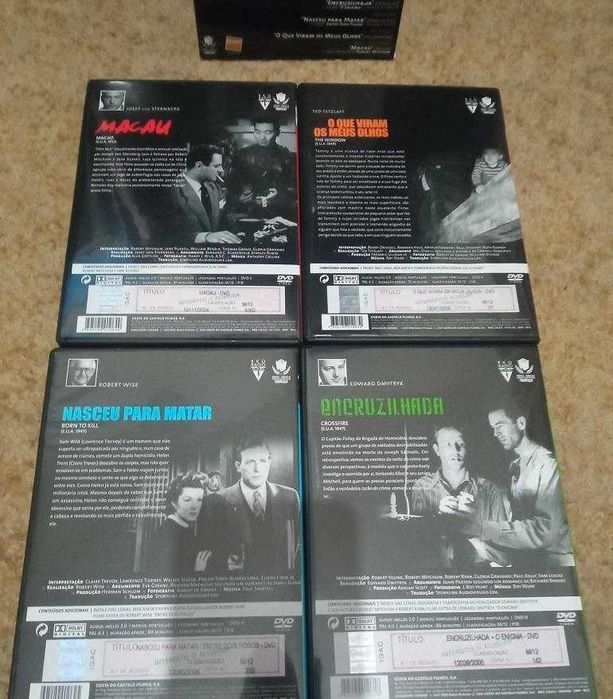 Colecção Film Noir Vol.2 Pack 4 DVDs