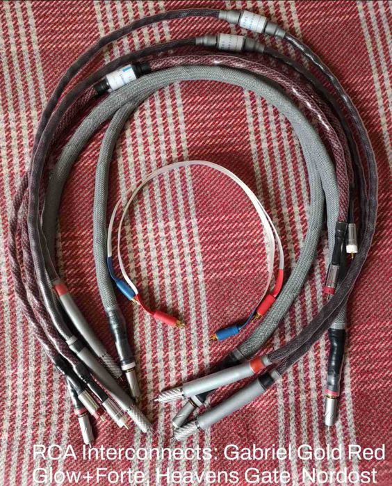 Продажа, обмен -коллекция межблочных, акустических и сетевых проводов.