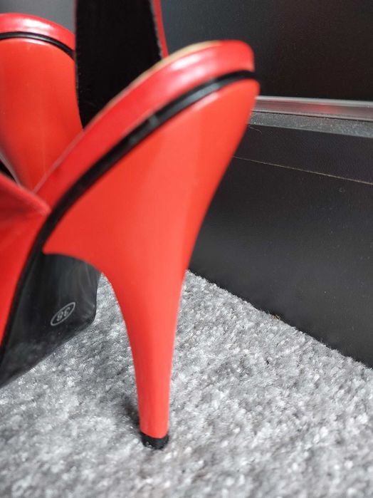 Buty szpilki NOWE czerwone