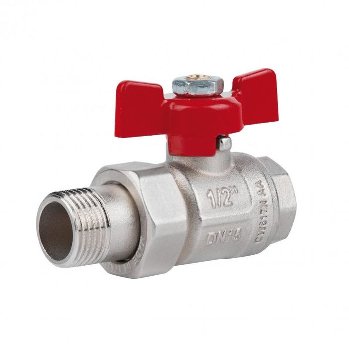 Кран-американка пряма 1/2" PN50 ICMA №347 (Made in Italy)