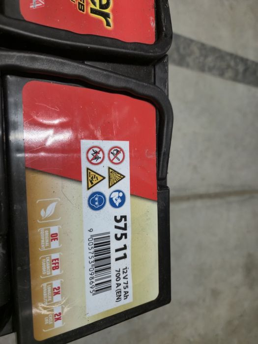 Akumulator Banner EFB 75 Ah  700A 75Ah PRO 77% sprawności