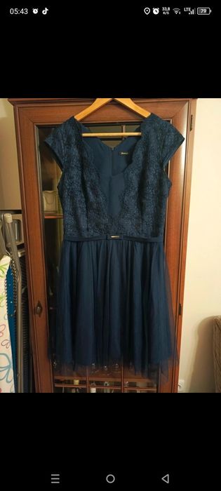 Sukienka granatowa nowa