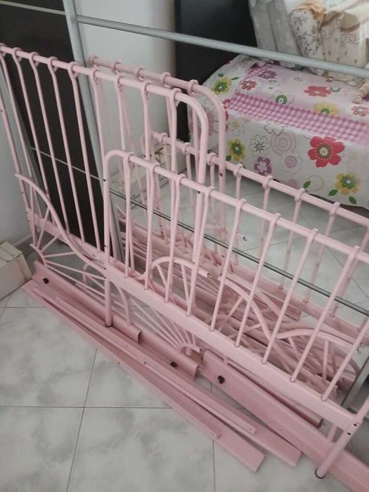 MINNEN
Estrut cama ext c/estrado ripas, branco, 80x200 cm colchão incl