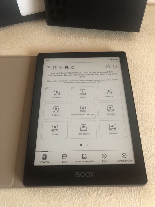 BOOX Go 6 E-Reader with WookReader (Black)477530736632145924