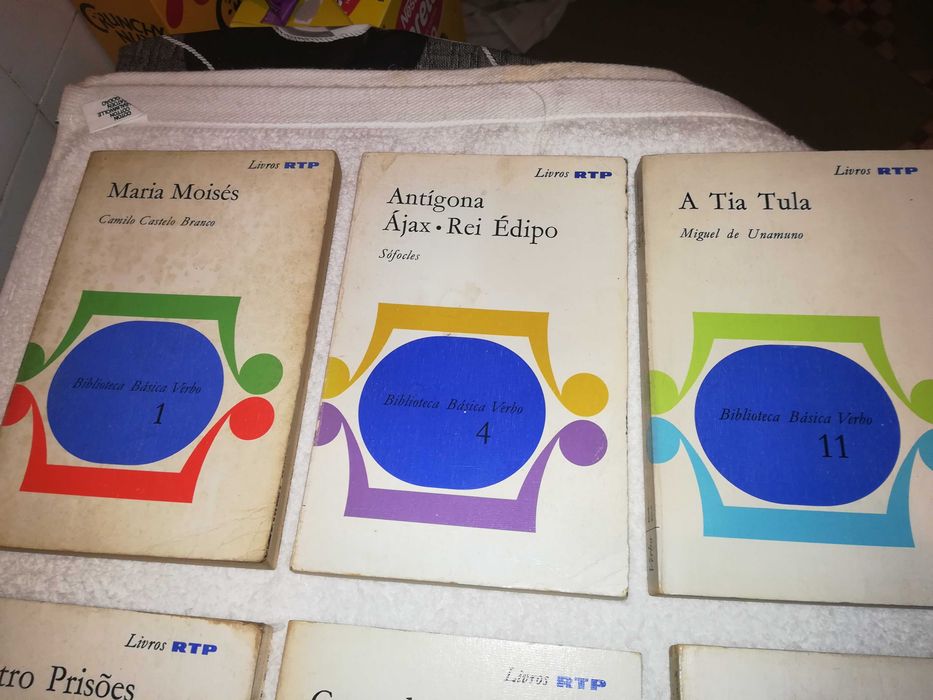 coleção livros rtp (vários números)