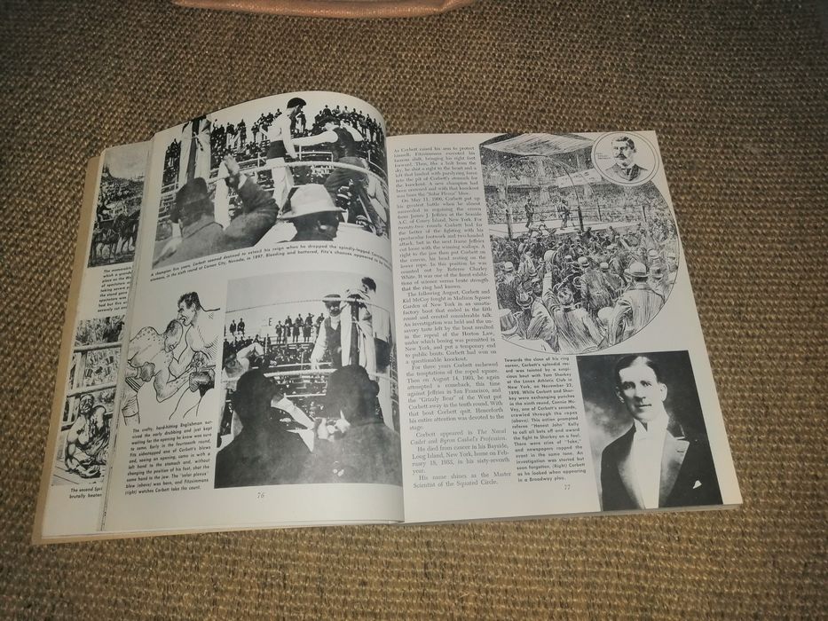 Livro sobre a História do boxe desporto