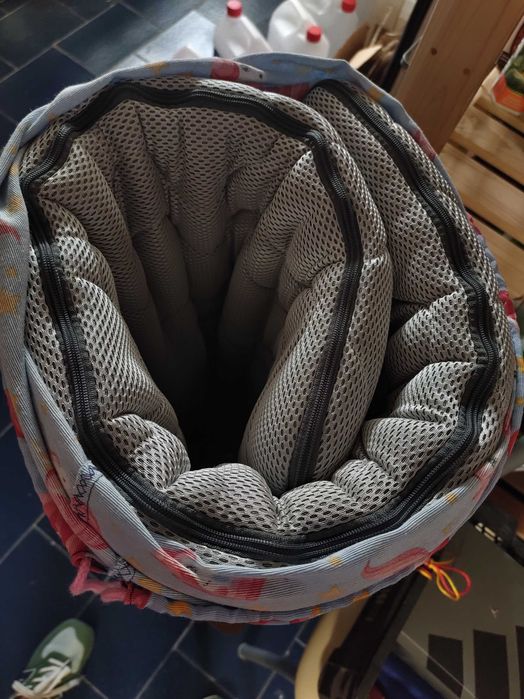 Cama/Berço de viagem Asalvo cinzenta
