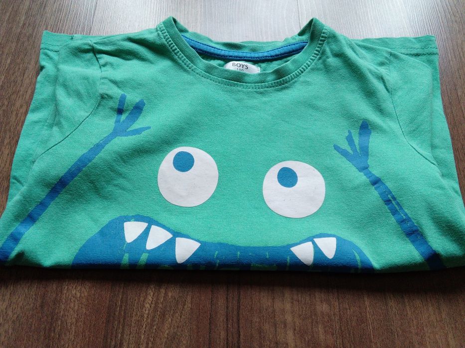 Koszulka z krótkim rękawem, r. 110, bluzka, krótki rękaw.