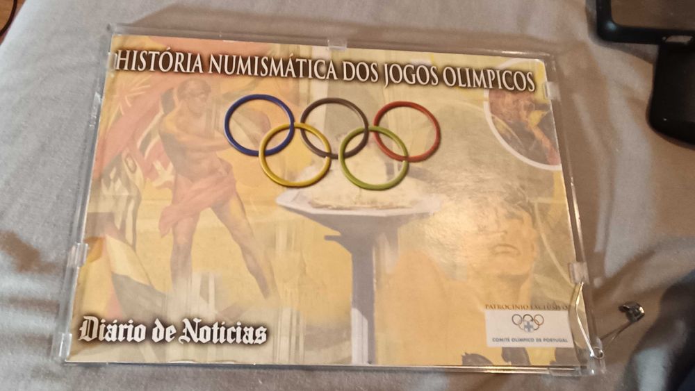 Moedas comemorativas dos jogos Olímpicos