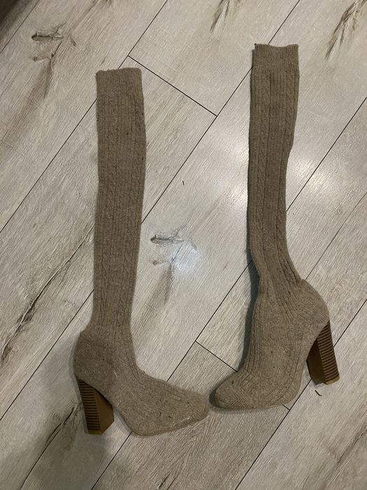 Buty skarpety za kolano jsk Bottega Venetta r 36