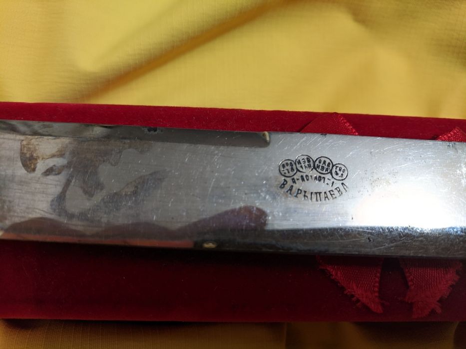 Нож до революционный серебро 84