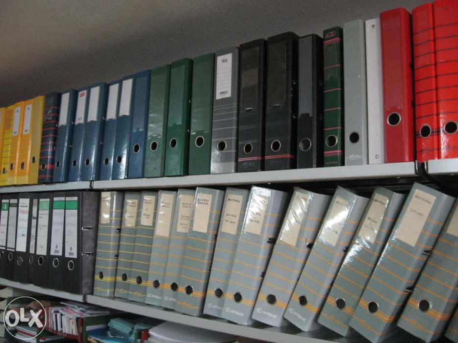 Pasta de arquivo - Usadas