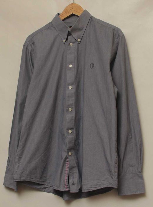 Ben Sherman 3 L  рубашка из длинноволоконного хлопка
