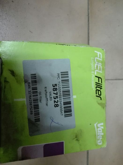 Filtro gasóleo Valeo 587528