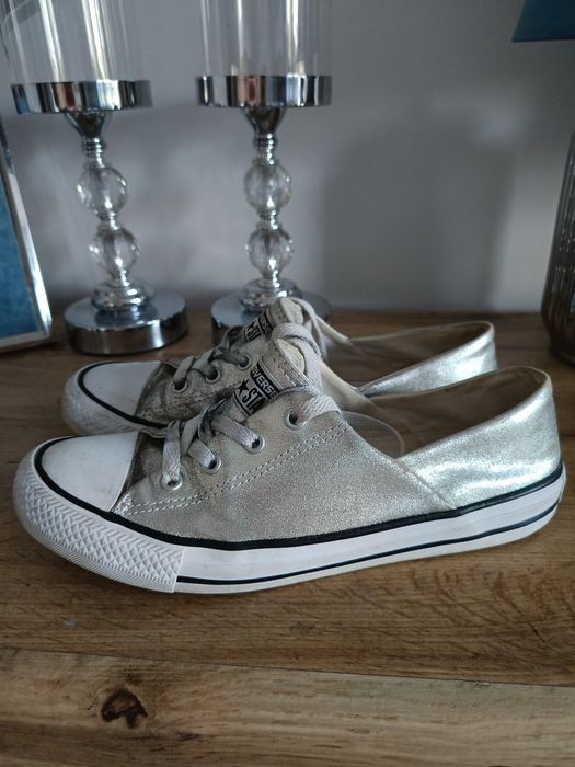 Trampki all Star Converse 40 srebrne