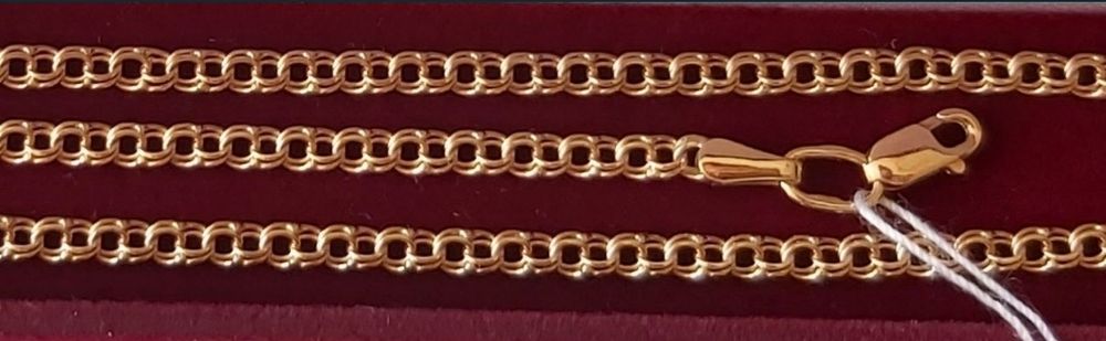 Ланцюжок бісмарк  золото 585 проба новий