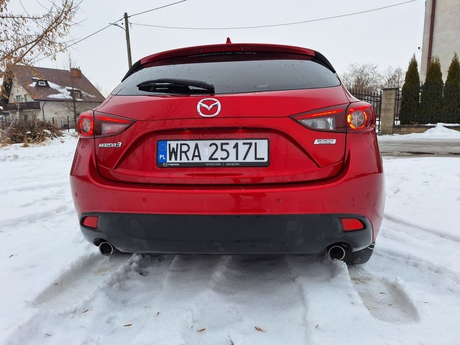 MAZDA 3   2.0 Benzyna 165km,SKYACTIVE TECHNOLOGY,bixenon,bose,head-up