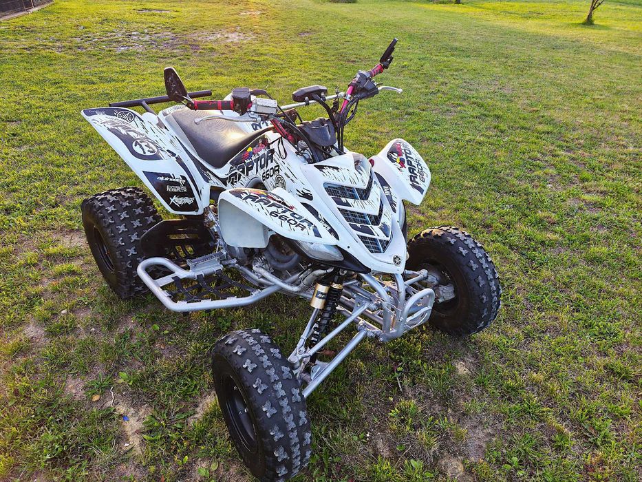 YAMAHA RAPTOR 660R Zarejestrowany Na 2 Osoby